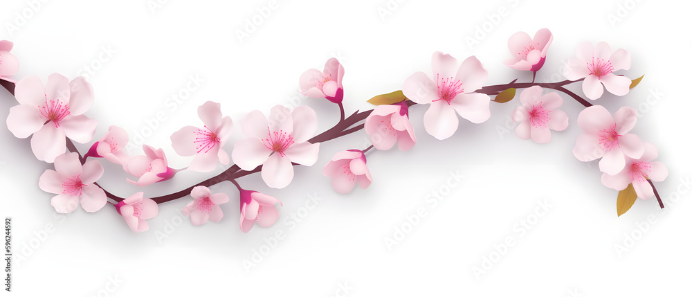 Blossoming Beauty: A Decorative Cherry Blossom Frame Blossoming Beauty: A Decorative Cherry Blossom Frame