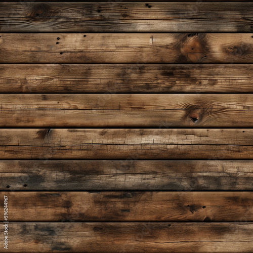 Seamless wood floor wood wall texture, hardwood floor texture, wood wall texture. Generative AI