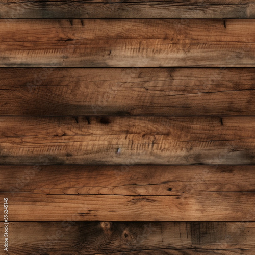 Seamless wood floor wood wall texture, hardwood floor texture, wood wall texture. Generative AI