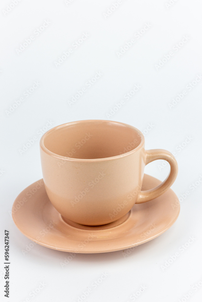 Coffee cup on isolated white background. Clipping path included. Coffee cup on isolated white background. Clipping path included.