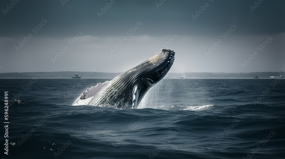 Obraz premium Whale illustration