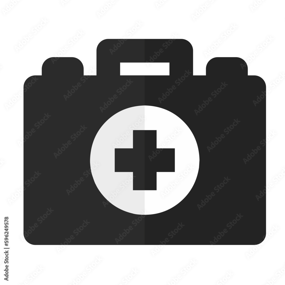 simple design of medkit icon, first aid kit icon simple design of medkit icon, first aid kit icon