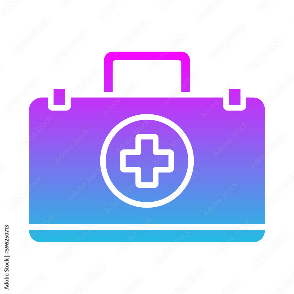 Fototapeta premium First aid kit Icon