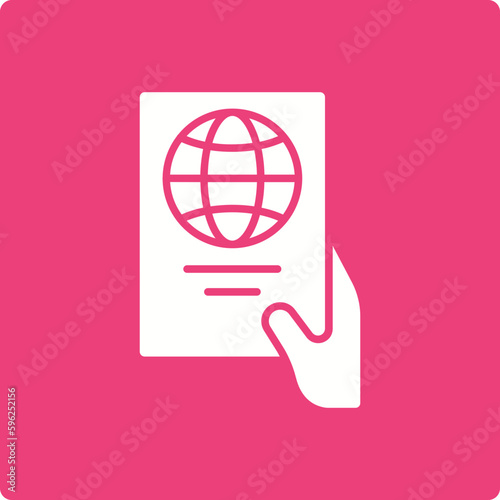 Passport control Icon