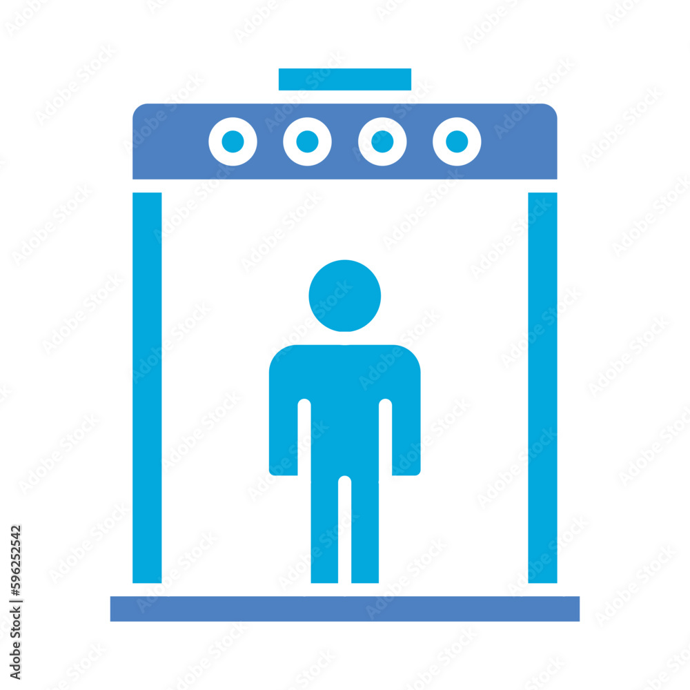 Body scanner Icon Body scanner Icon