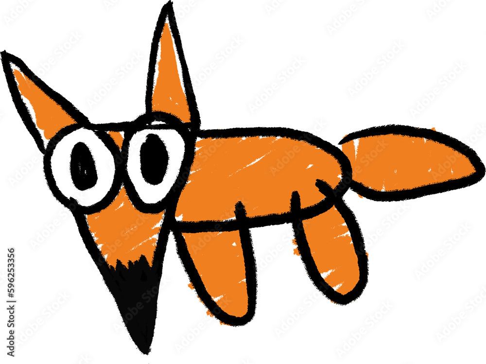 Obraz premium 어린이 동물 그림 