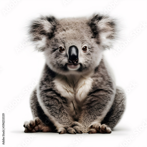 close up of a koala