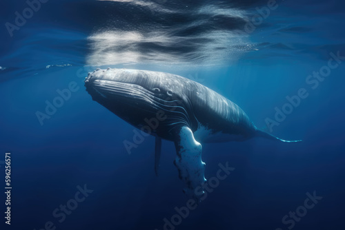 Underwater view of whale © Kateryna