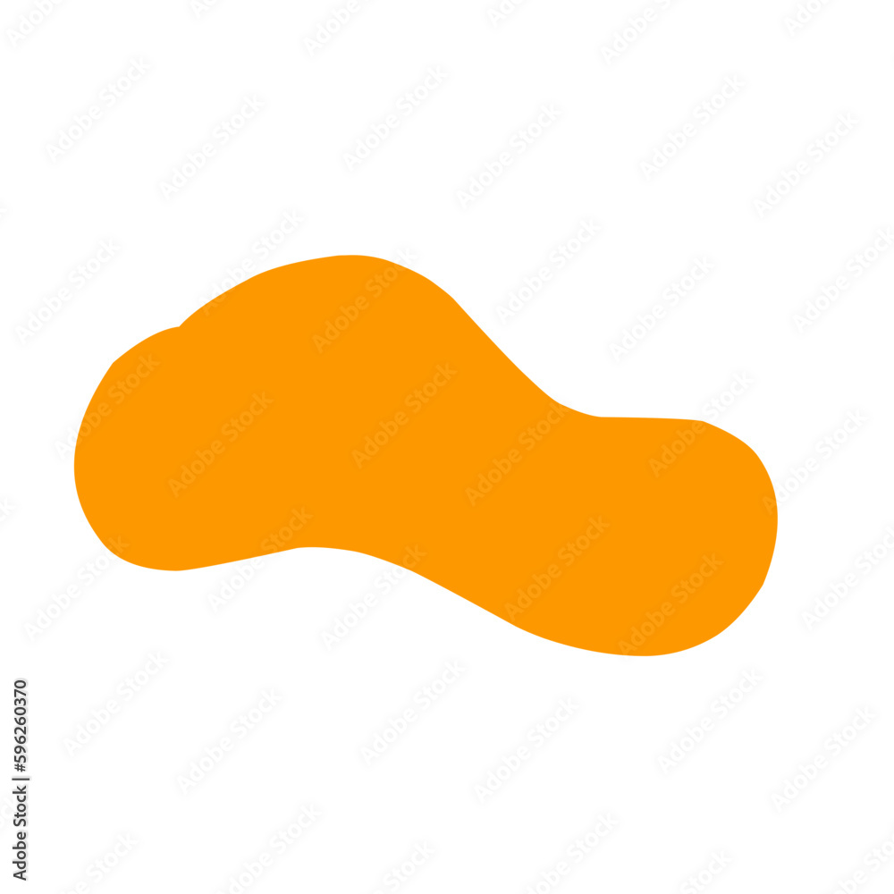 abstract blob shape