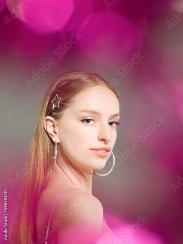 Portrait of young female dancer