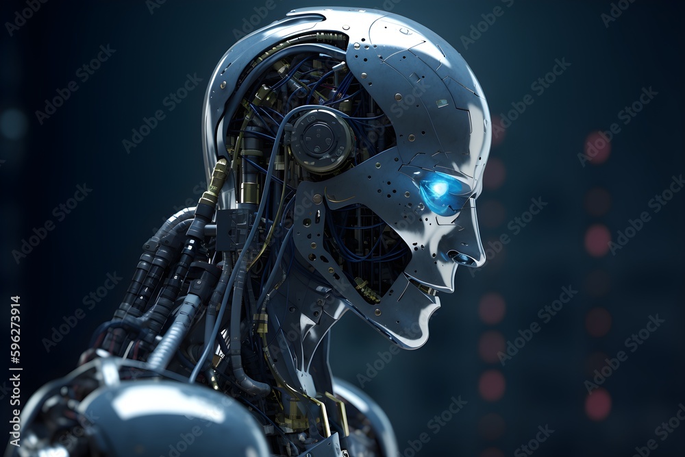 Artifical Intelligence, AI. Technology takes over the world, image for journal article or blog. Artifical Intelligence, AI. Technology takes over the world, image for journal article or blog.