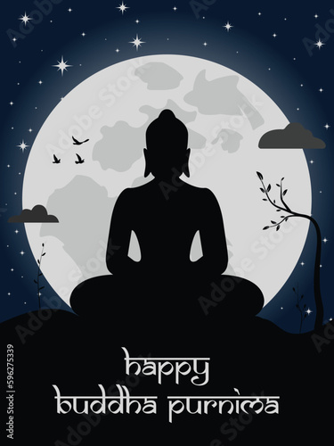 Happy Buddha Purnima, Buddha statue