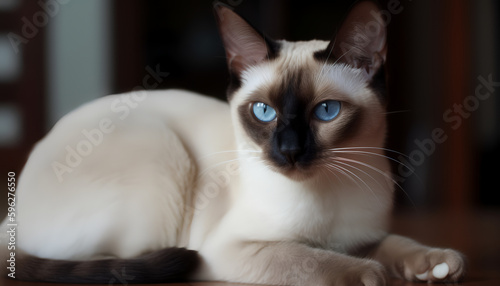 Discover the beauty and elegance of the original Siamese standard cat from Thailand! © Sheepy-Kun