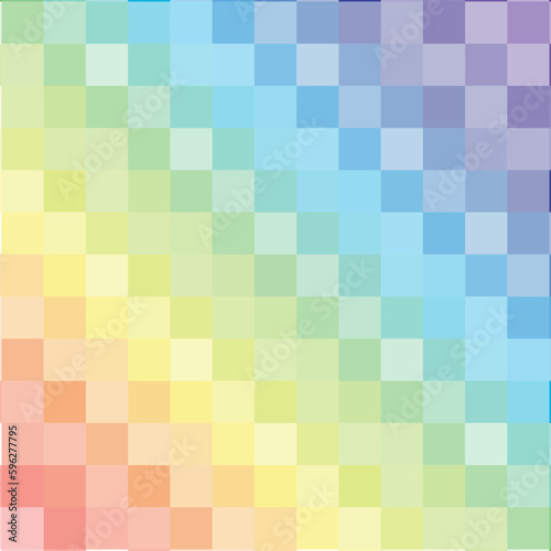 Colored pixel background. polygonal style. Vector template for a presentation. eps 10