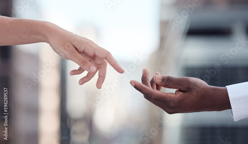 The first step is to admit that you need help. Cropped shot of two people reaching out for each others hand. © Samir H/peopleimages.com