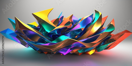 Colorful Fluid Background