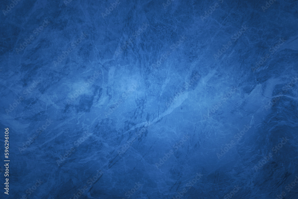 Obraz premium Cement wall background, dark blue gradient old wall pattern, blue abstract wall background, dark blue cement texture old wall pattern.