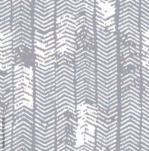Simple seamless pattern. Hand Drawn Stripes Herringbone Ink Drawn Ethnic abstract Grunge texture for fabric textiles. Vector illustration background for fashionable digital print design 