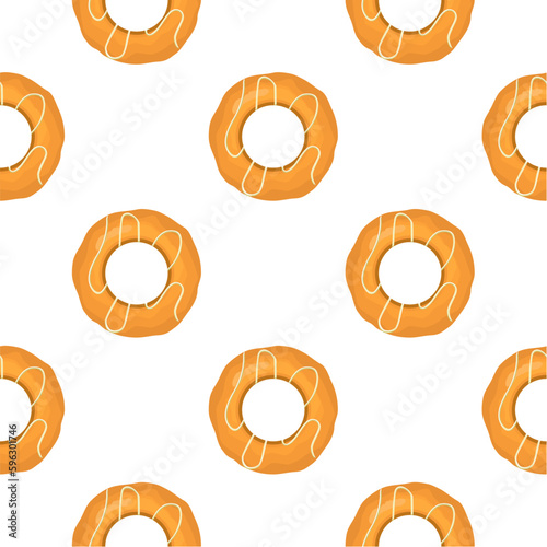 Pattern homemade cookie different taste in pastry biscuit