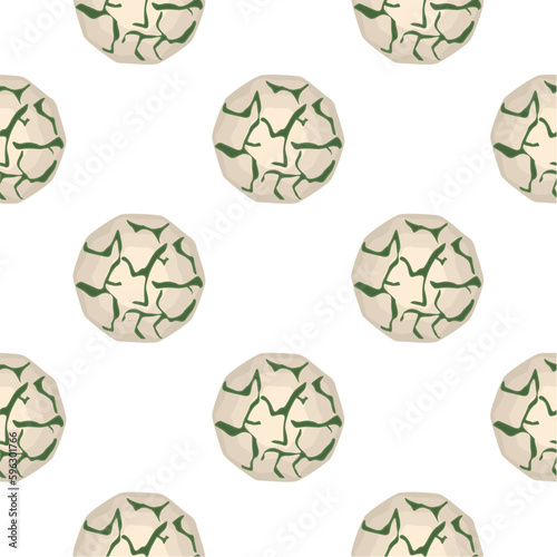 Pattern homemade cookie different taste in pastry biscuit
