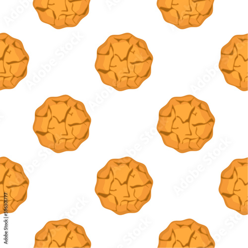 Pattern homemade cookie different taste in pastry biscuit