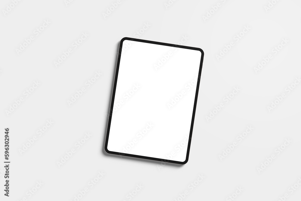 Clean Tablet Mockup for showcasing you UI design to clients Clean Tablet Mockup for showcasing you UI design to clients