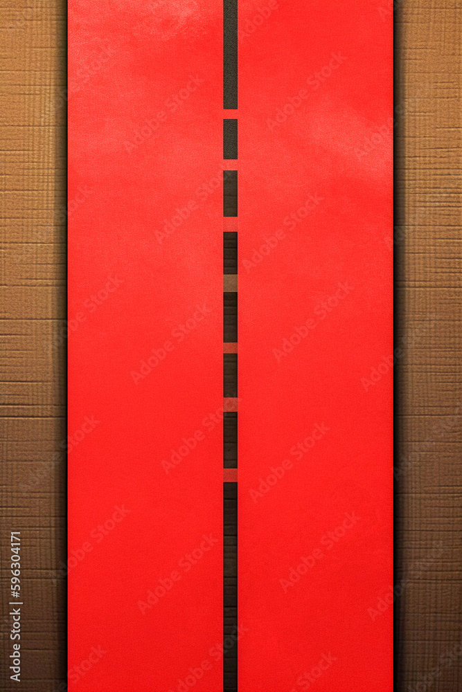 Fototapeta premium Japan vintage 80s style album art, retro poster background, Generative AI