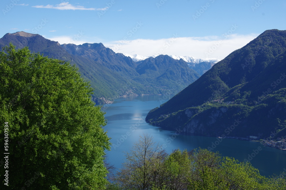 Lago di Lugano, panorama