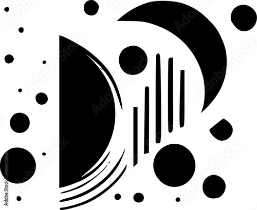 Abstract - Minimalist and Flat Logo - Vector illustration