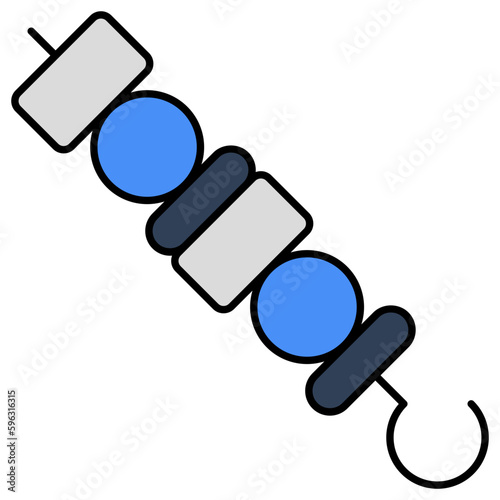 Bbq skewer, shashlik,