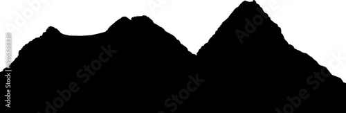 Mount Magog Assiniboine British Columbia silhouette photo