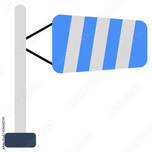 Premium download icon of windsock 