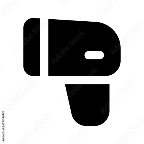 scanner glyph icon