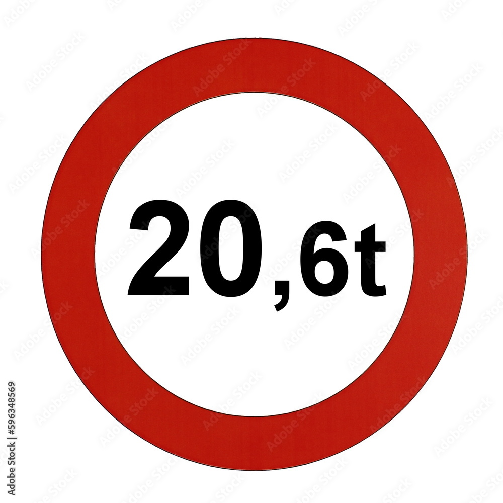 Illustration des Straßenverkehrszeichens Illustration des Straßenverkehrszeichens