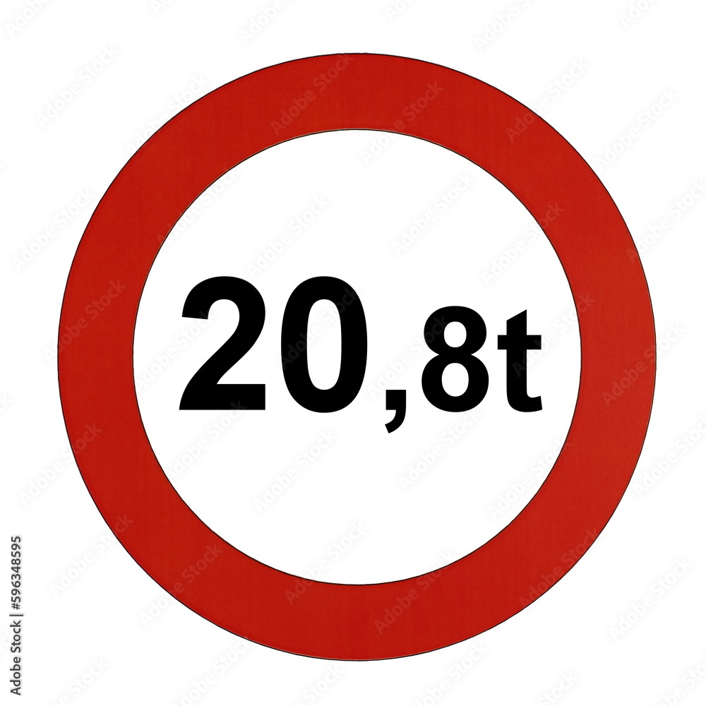 Illustration des Straßenverkehrszeichens Illustration des Straßenverkehrszeichens