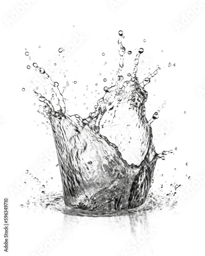 water splash isolated on transparent background © The Picture House