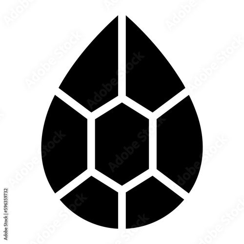 aquamarine glyph icon