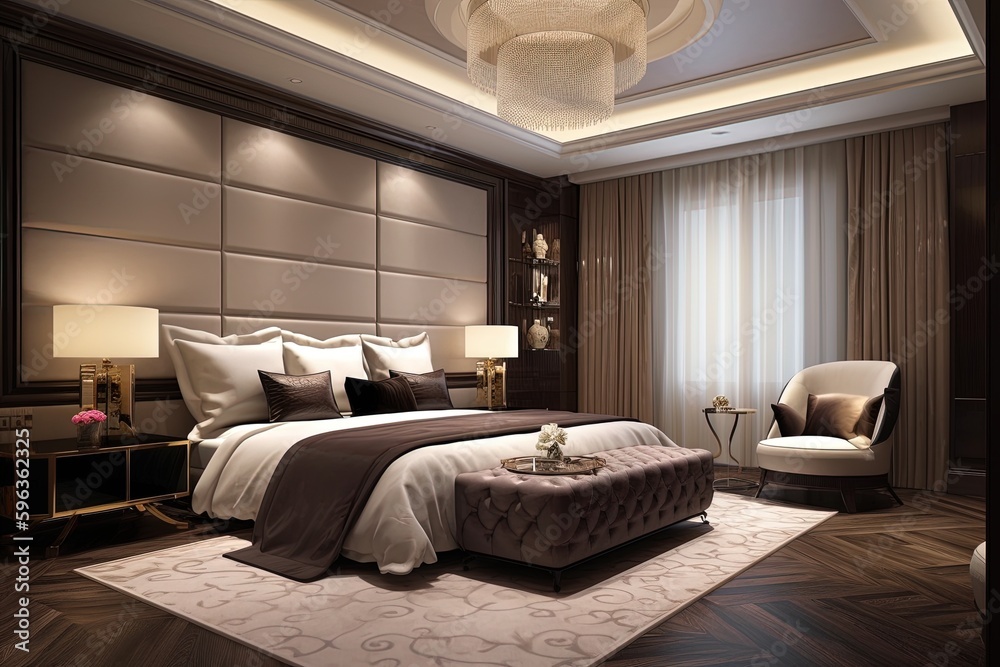 Fototapeta premium Luxury Bedroom
