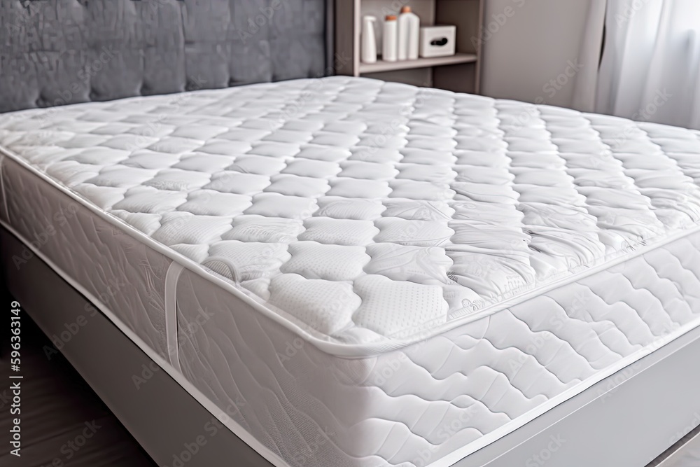 Fototapeta premium Mattress for bed in bedroom