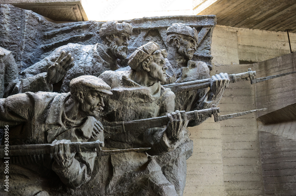 Fototapeta premium WW2 memorial in Kiev - Ukraine