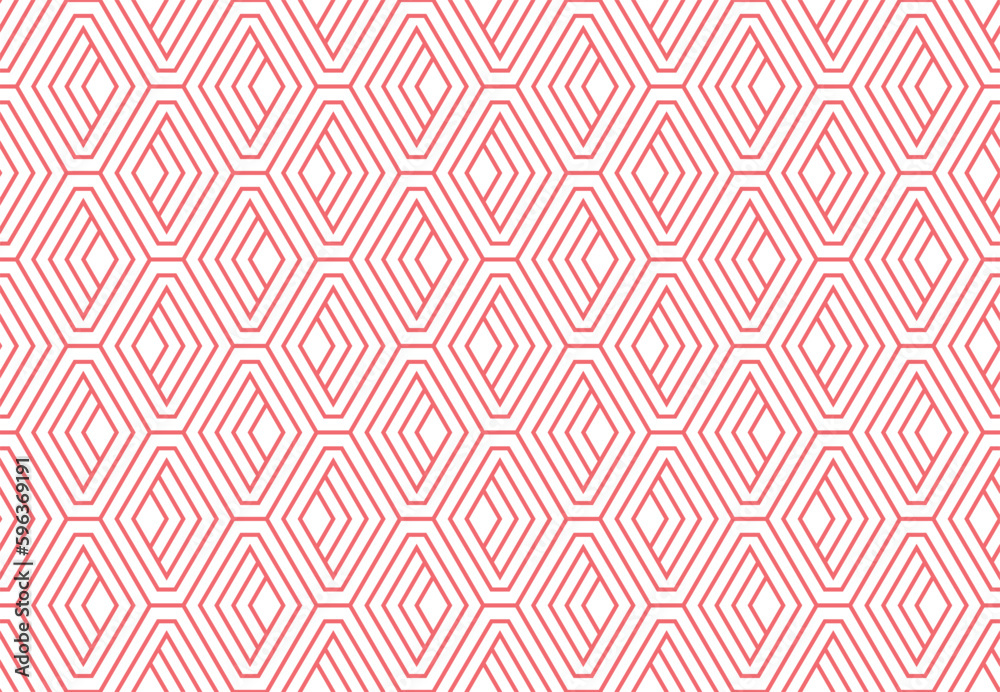 Abstract geometric pattern. A seamless vector background. White and pink ornament. Graphic modern pattern. Simple lattice graphic design Abstract geometric pattern. A seamless vector background. White and pink ornament. Graphic modern pattern. Simple lattice graphic design