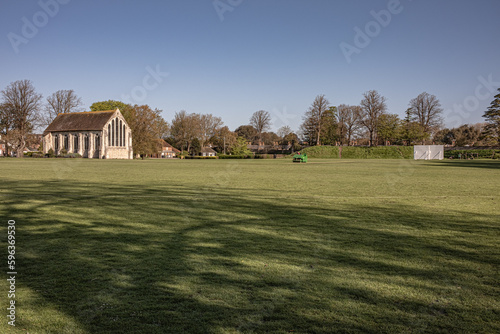 Priory Park, Chichester, West Sussex, England, Uk. April 2023 photo