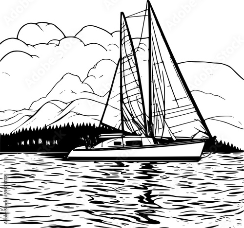 boat in the sea