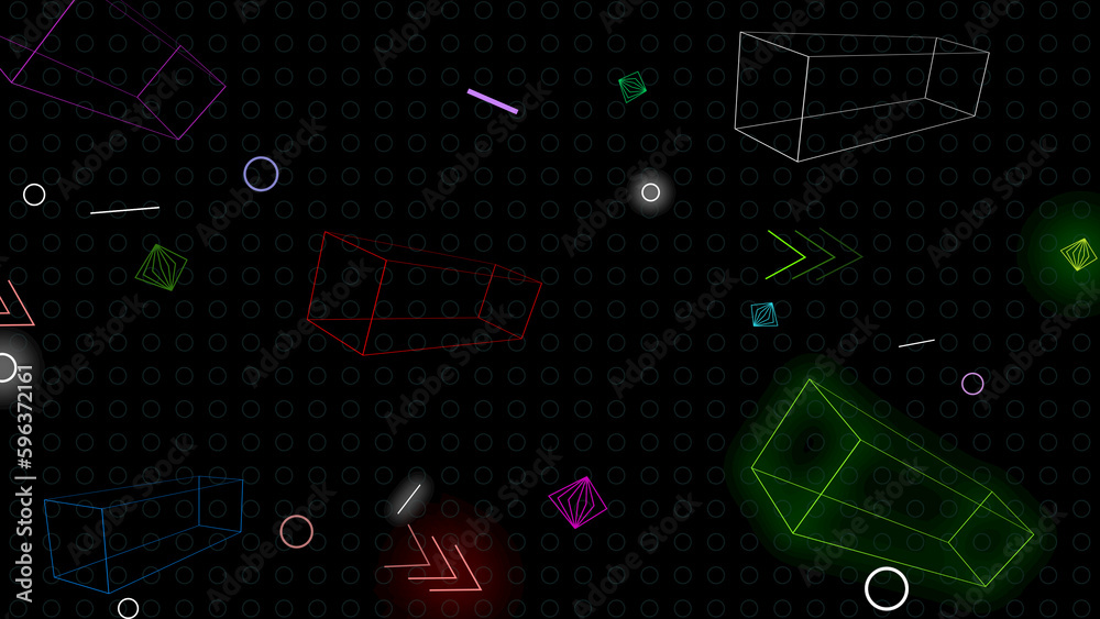 3d shapes background 3d shapes background
