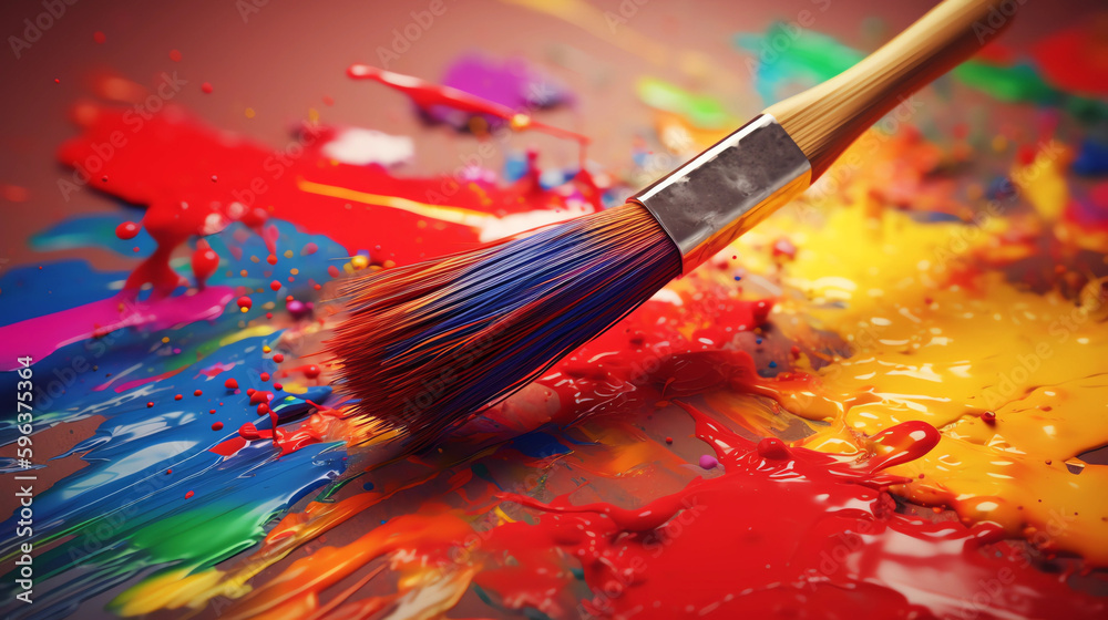 Obraz premium brush
