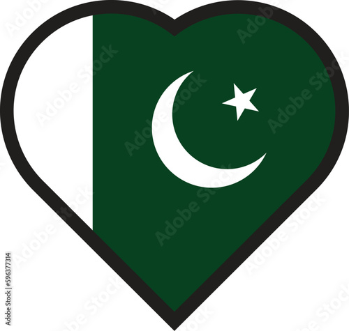 love flag pakistan