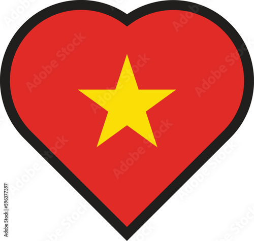 love flag vietnam
