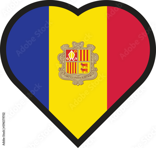 love flag Andorra