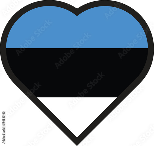 love flag Estonia