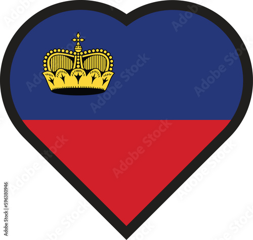 love flag Liechtenstein